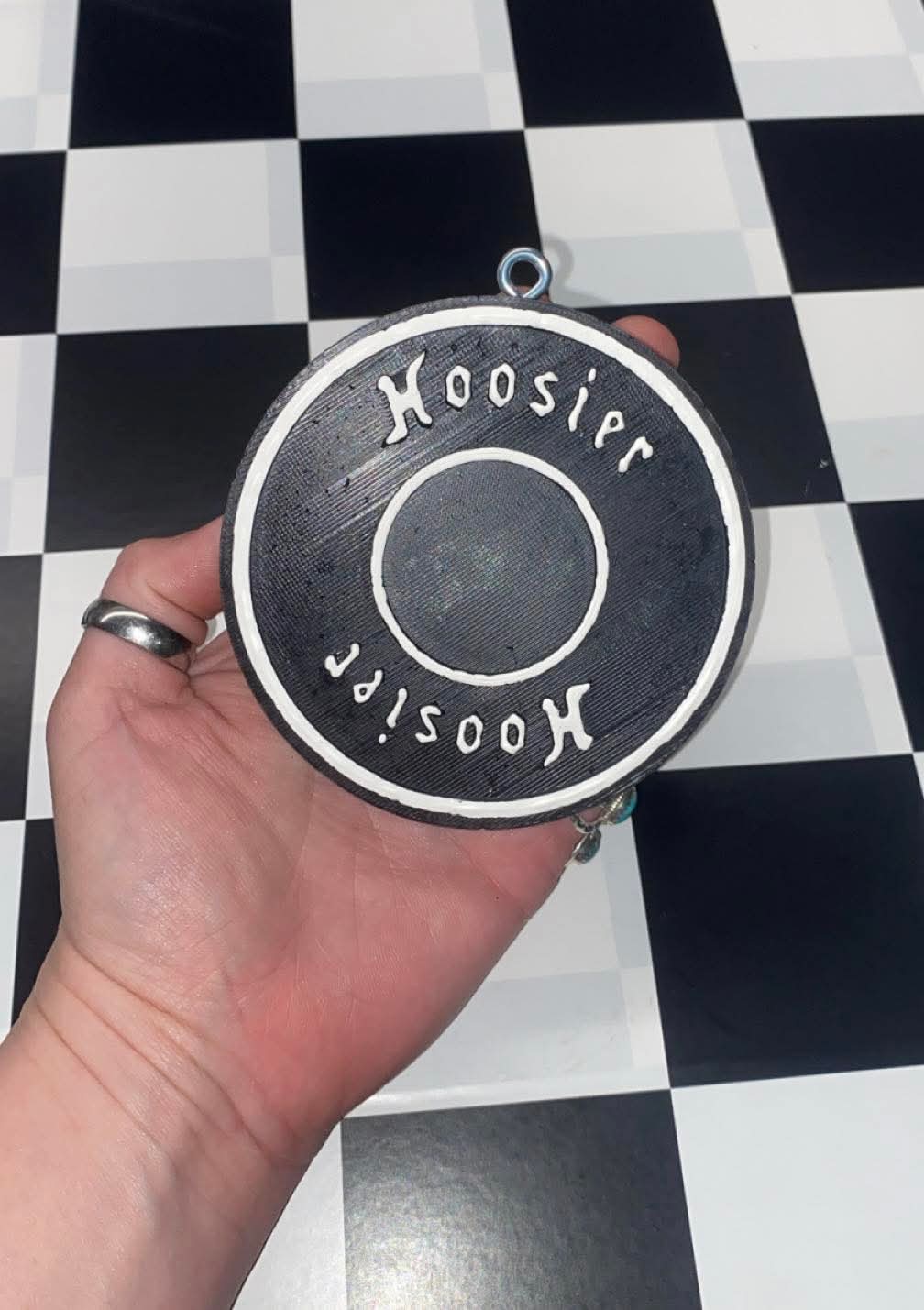 Racing tire silicone freshie mold