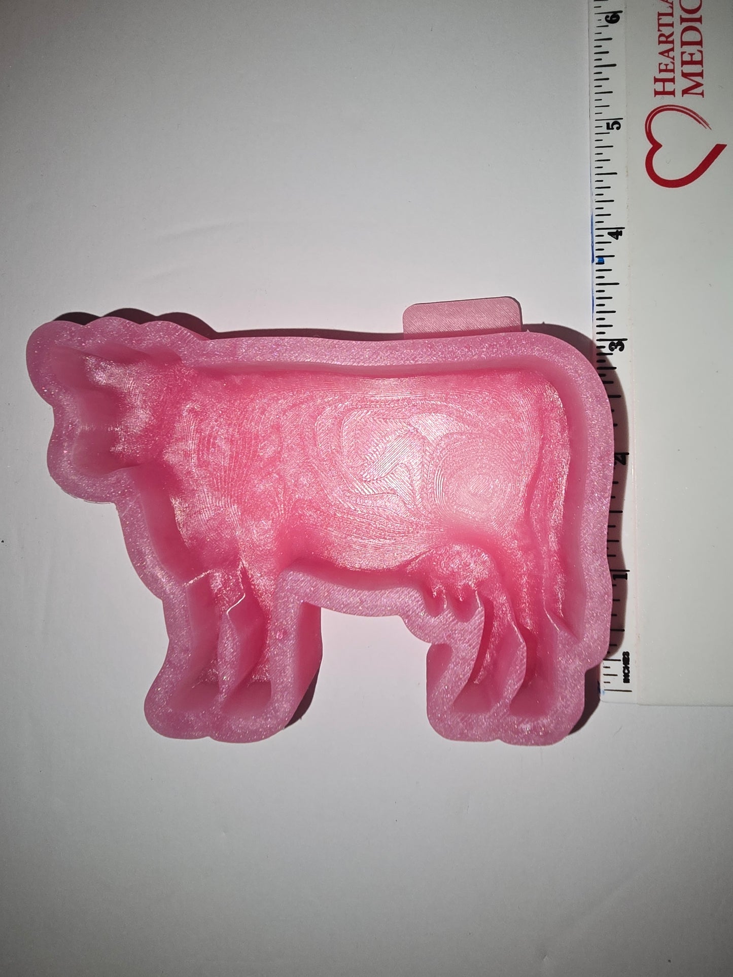 3d cow silicone freshie mold