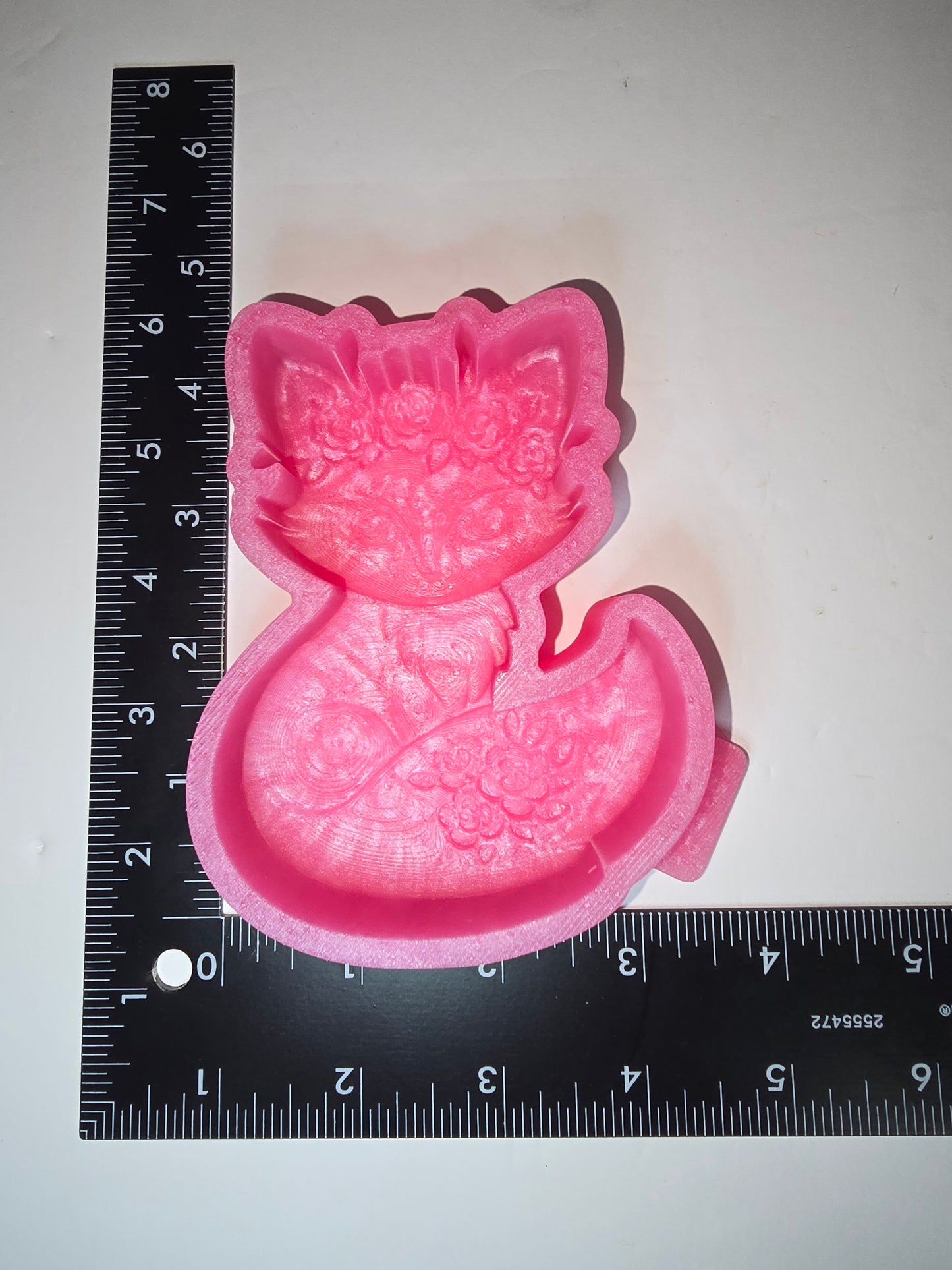 3d fox silicone freshie mold