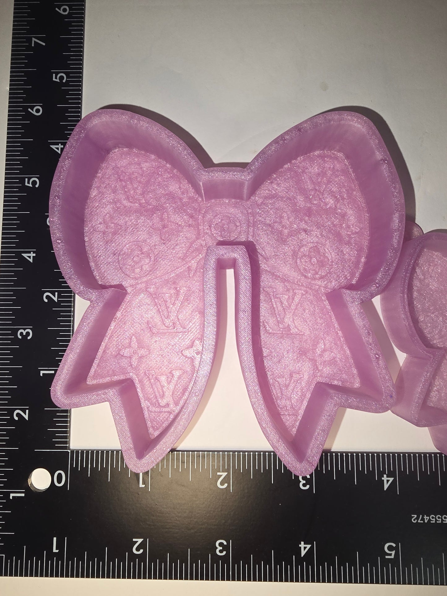 LV bow silicone freshie mold
