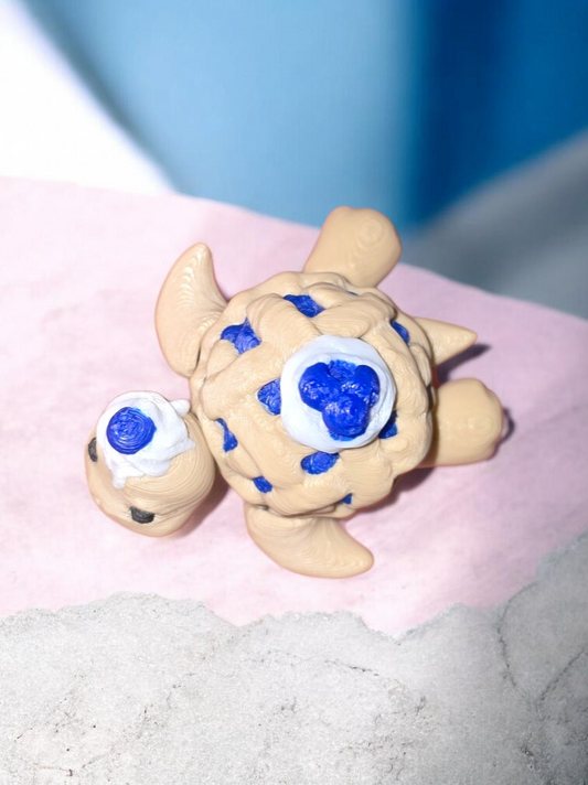 Blueberry pie turtle fidget