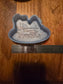 Ford with a chick on top silicone freshie mold