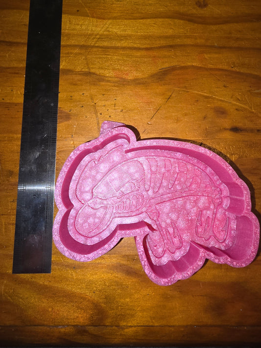 Mad fishing lure silicone freshie mold