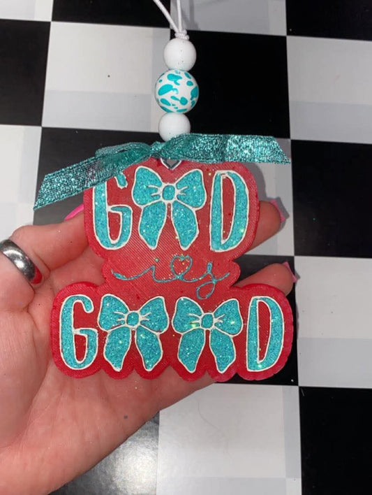 God is good silicone freshie mold