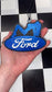 Ford with a chick on top silicone freshie mold