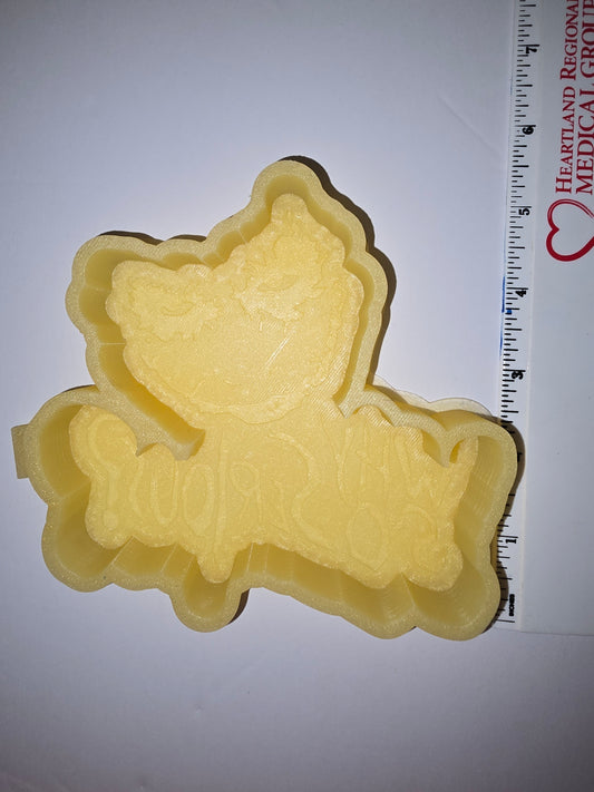 Why so serious joker silicone freshie mold