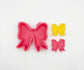 Bow set silicone freshie mold