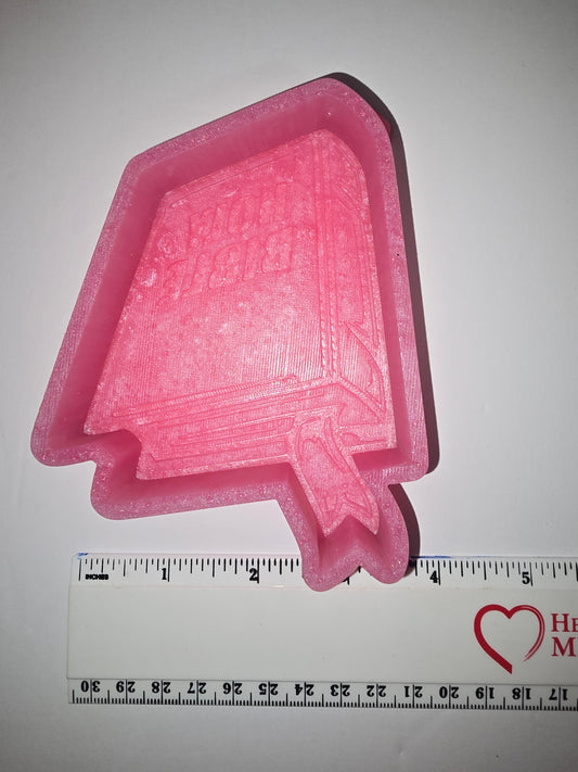 Holy bible silicone freshie mold