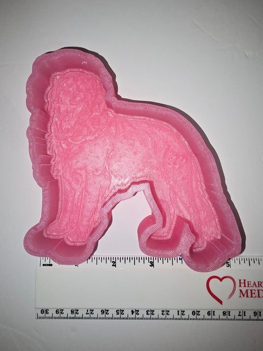 Lab dog silicone freshie mold