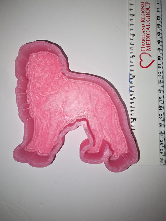 Lab dog silicone freshie mold