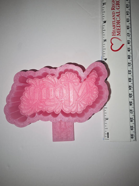 Retro mom silicone freshie mold