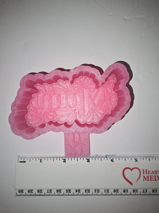 Retro mom silicone freshie mold