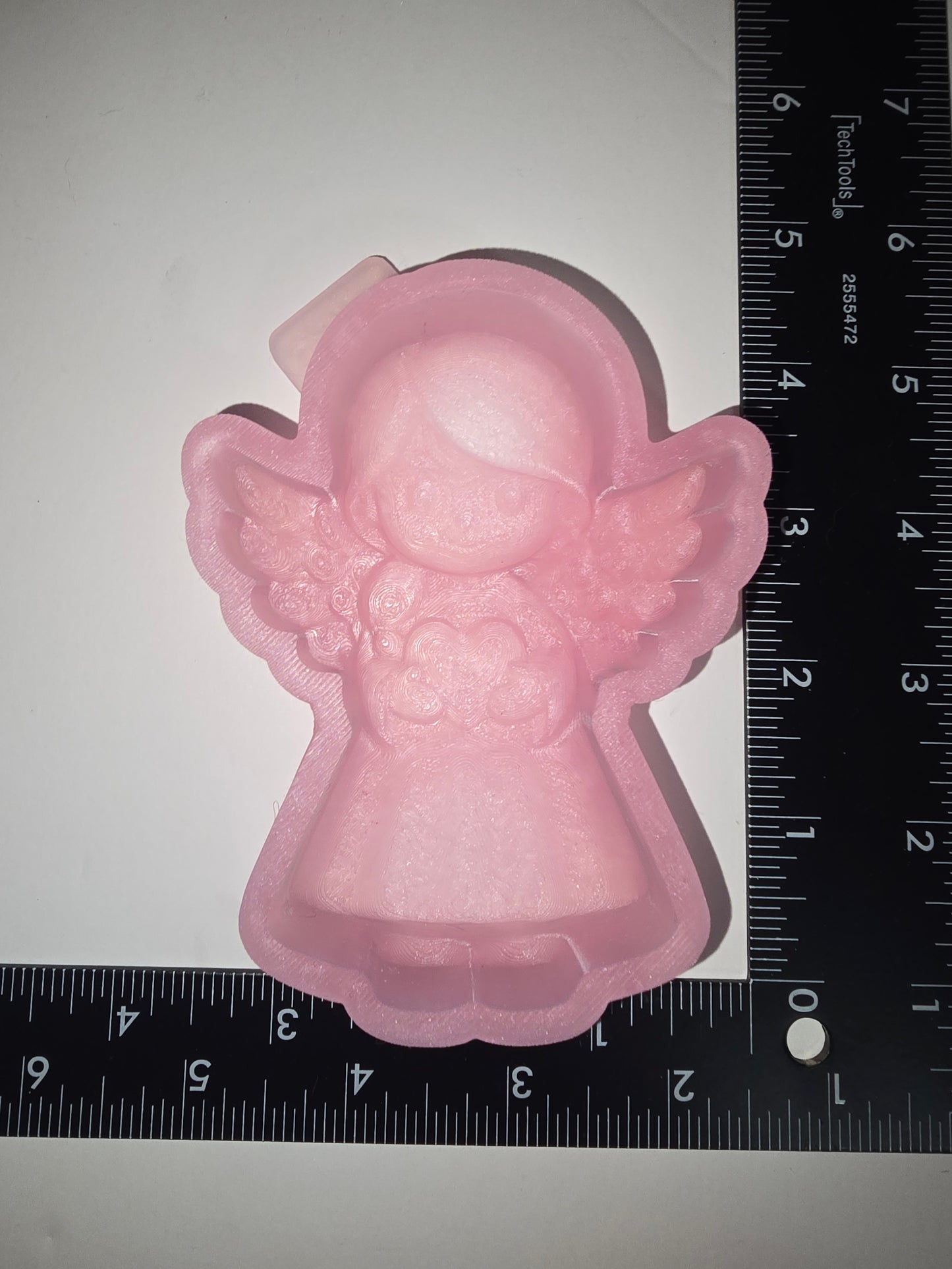 3d Angle girl silicone freshie mold