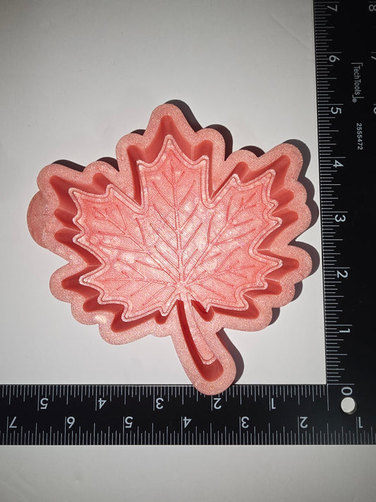 Maple leaf silicone freshie mold