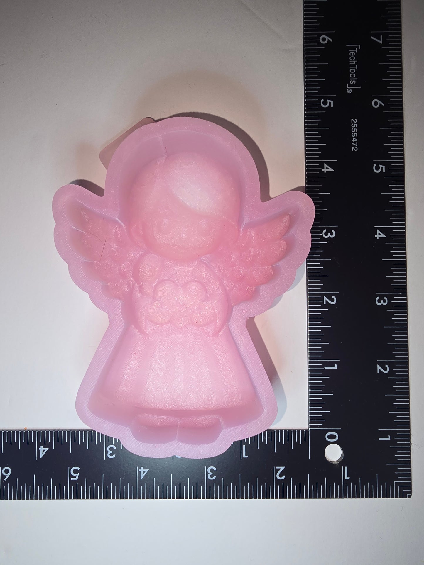 3d Angle girl silicone freshie mold