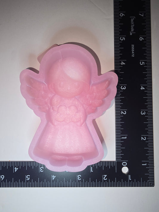 3d Angle girl silicone freshie mold