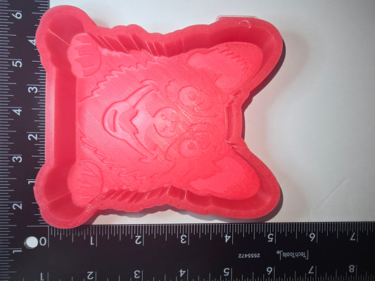 corgi dog face silicone freshie mold