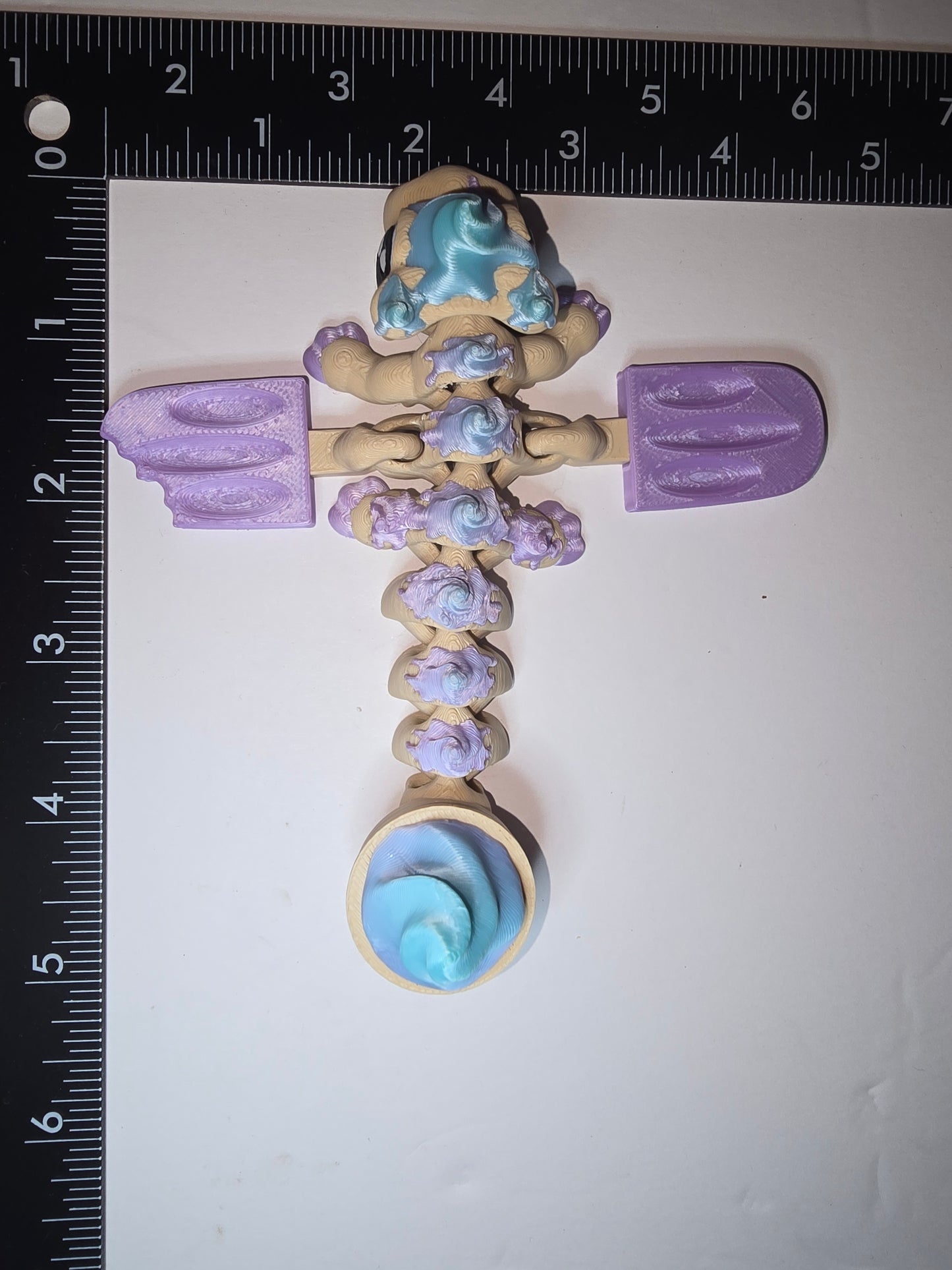 Standard ice cream dragon and house