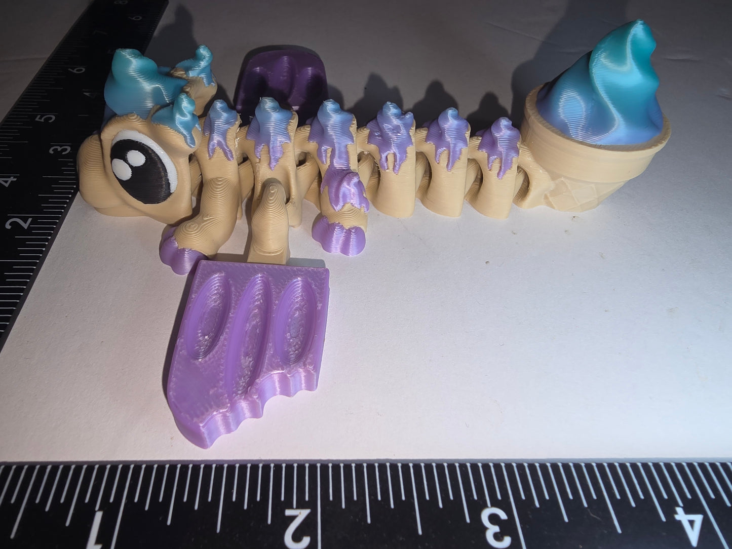 Standard ice cream dragon and house