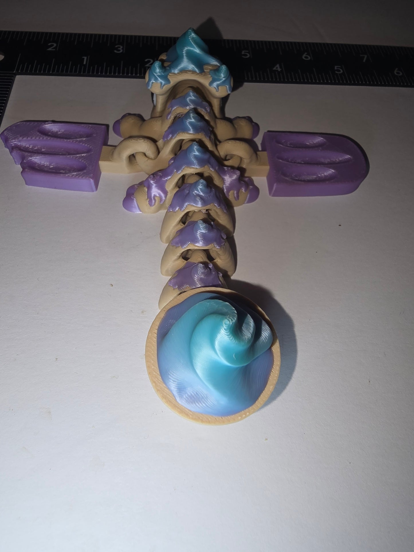 Standard ice cream dragon and house