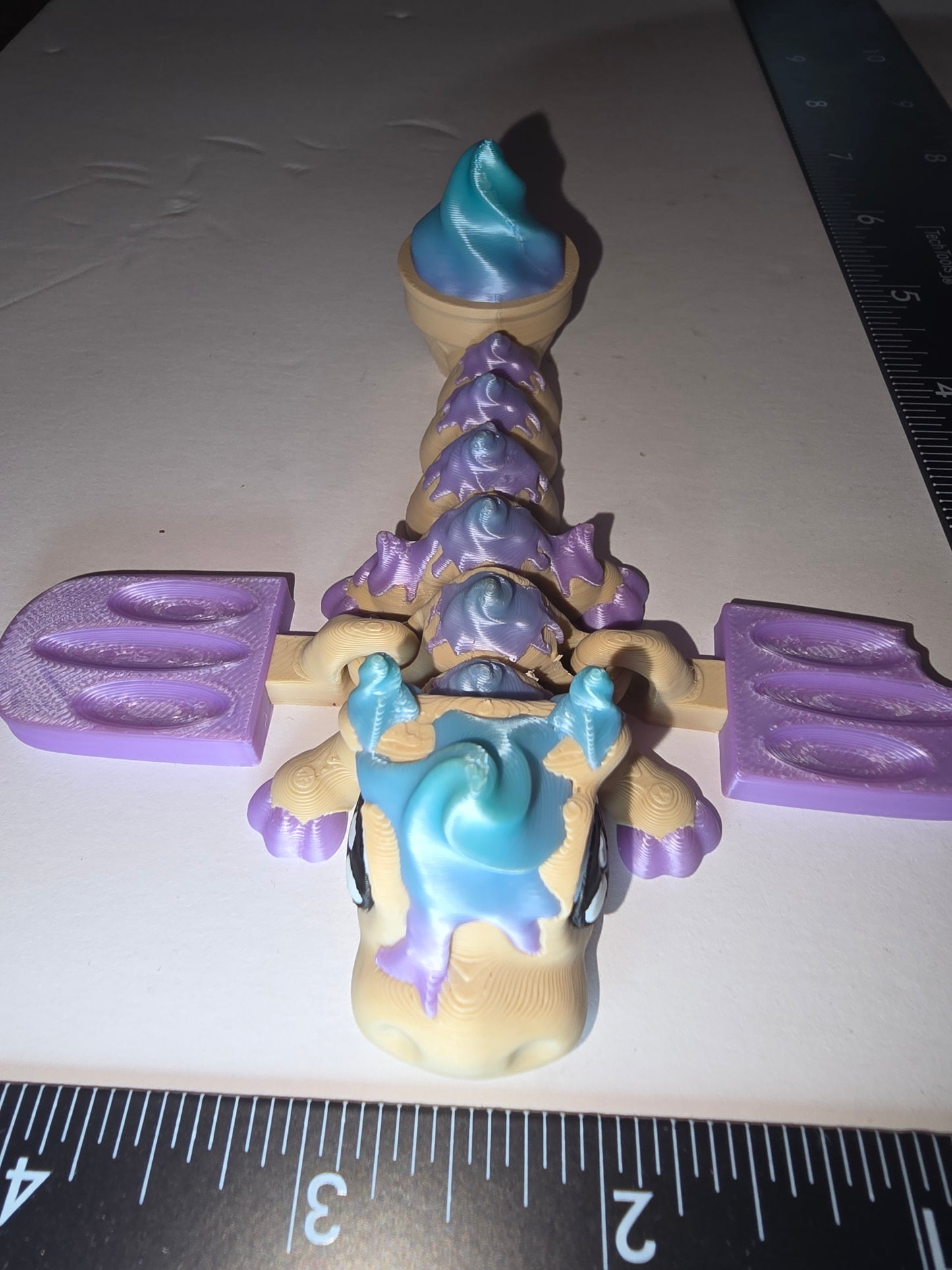 Standard ice cream dragon and house