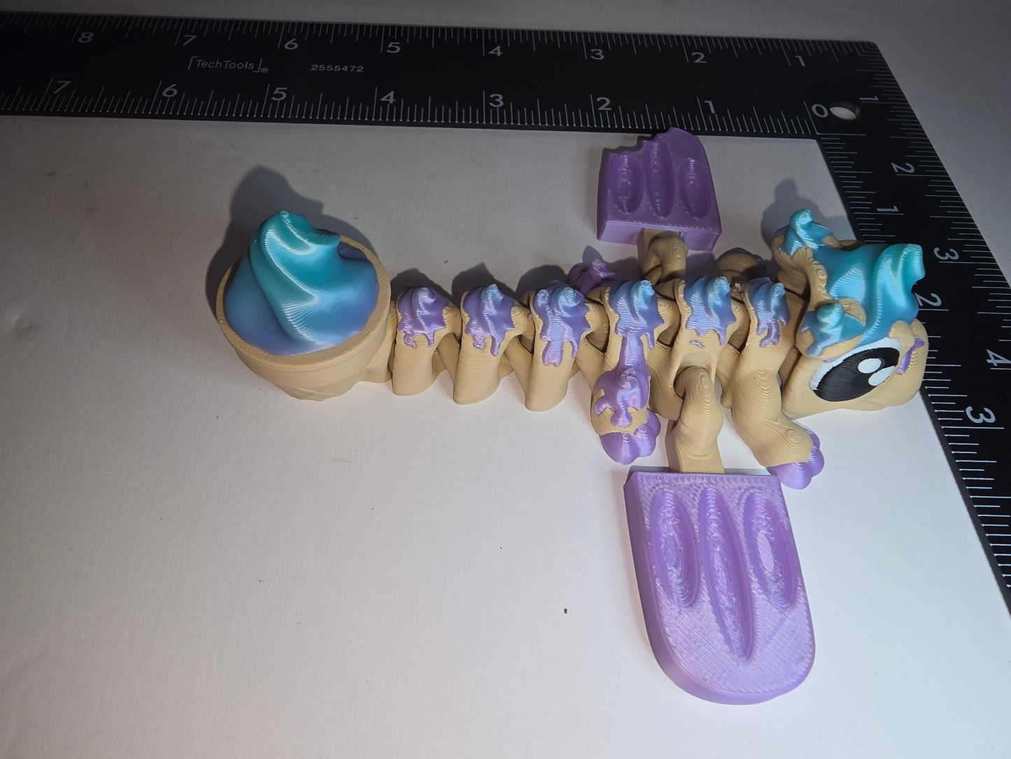 Standard ice cream dragon and house