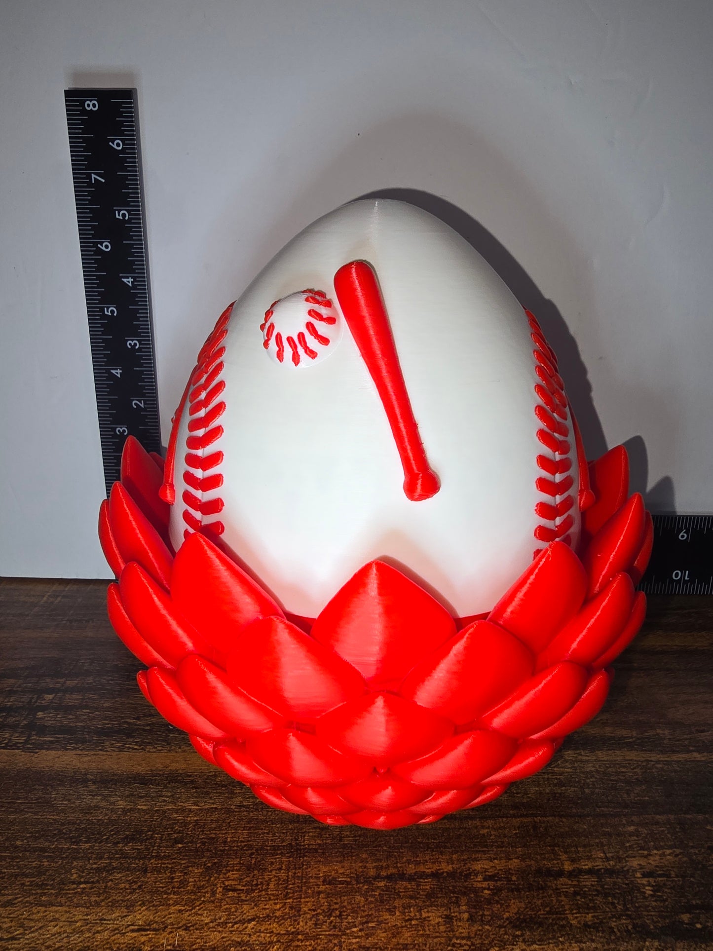 Baseball dragon and egg