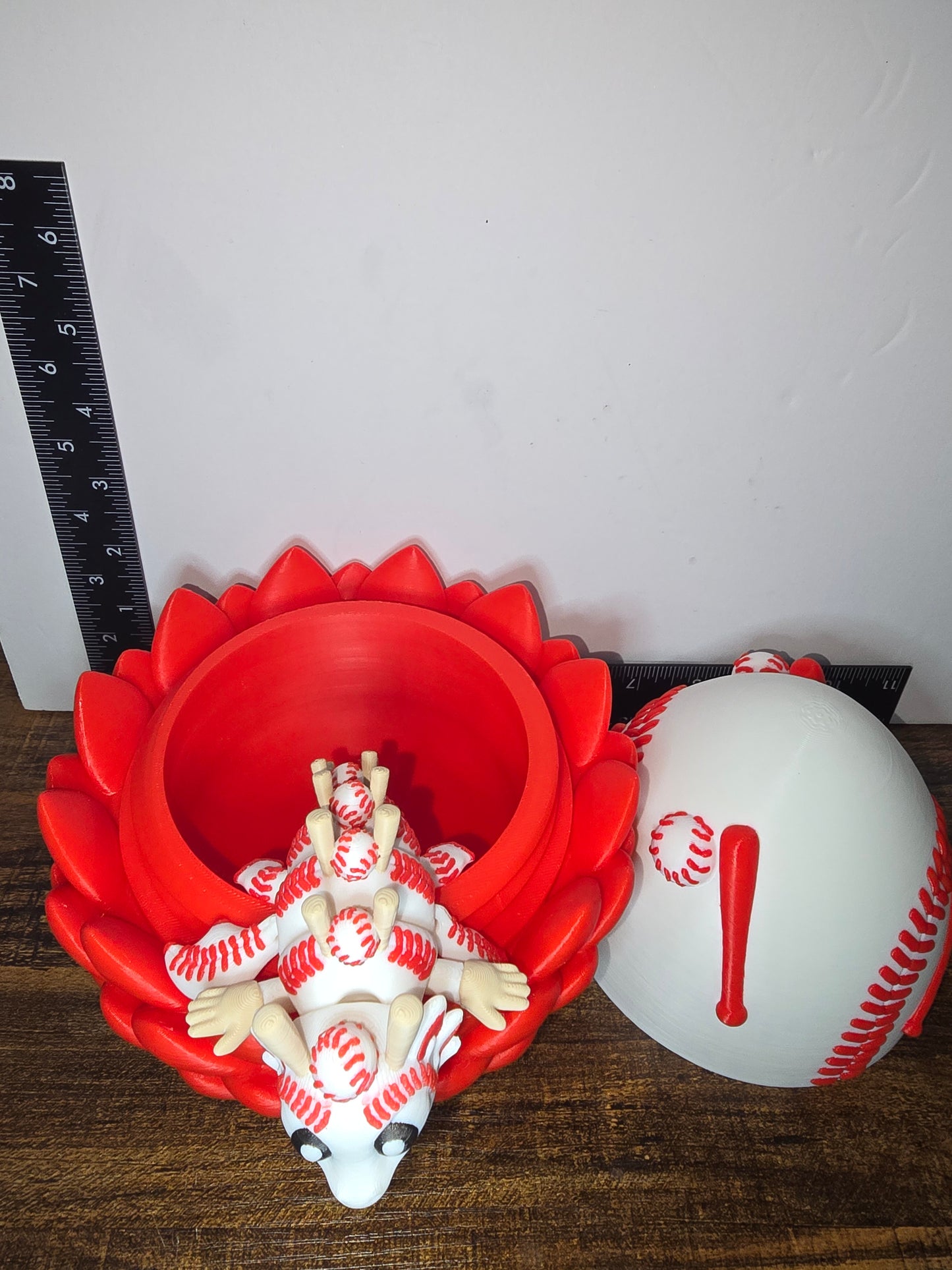 Baseball dragon and egg