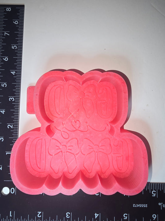 God is good silicone freshie mold