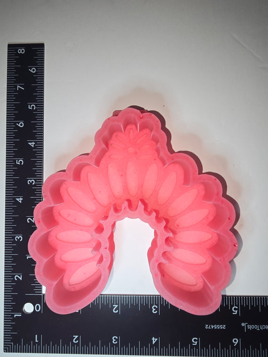 Squash Blossom Turquoise silicone freshie mold