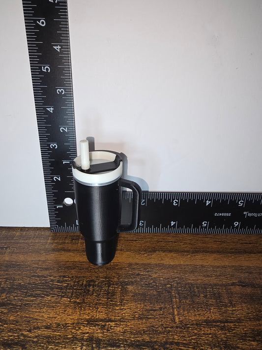Chapstick tumbler keychain