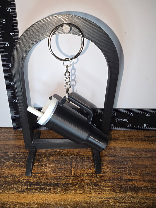 Chapstick tumbler keychain