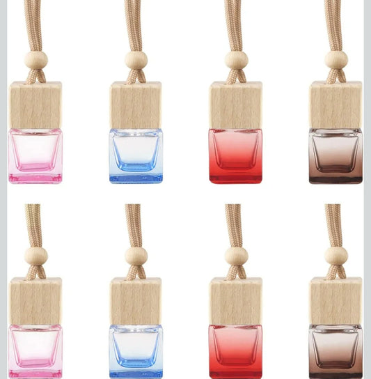Square shaped car hanger diffuser