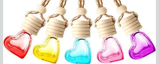 Heart shaped car diffusers