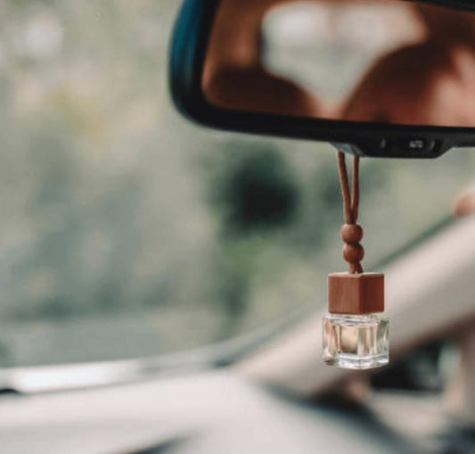 Square shaped car hanger diffuser