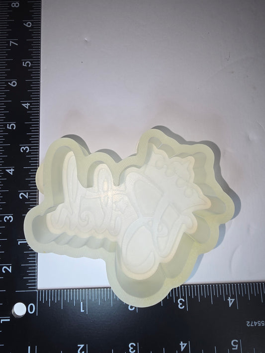Bitch with a crown silicone freshie mold
