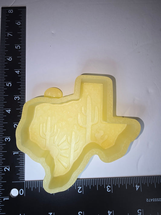 Catus Texas silicone freshie mold