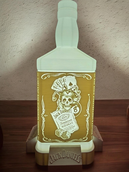 Joker Whiskey bottle led light