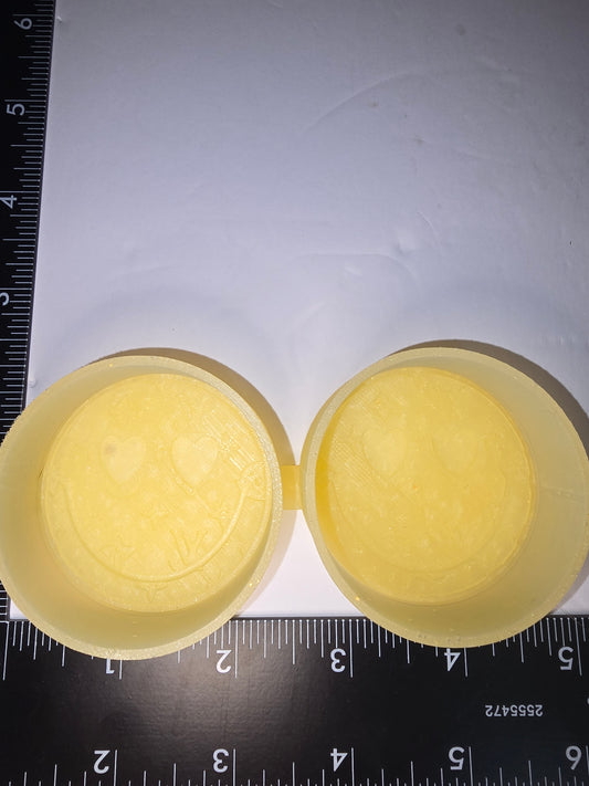LV smiley face vent set silicone freshie mold
