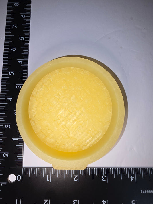 LV circle silicone freshie mold
