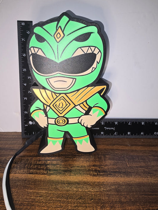 Green power ranger lightbox