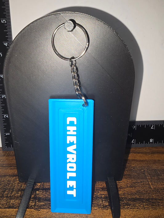 Chevrolet tailgate keychain