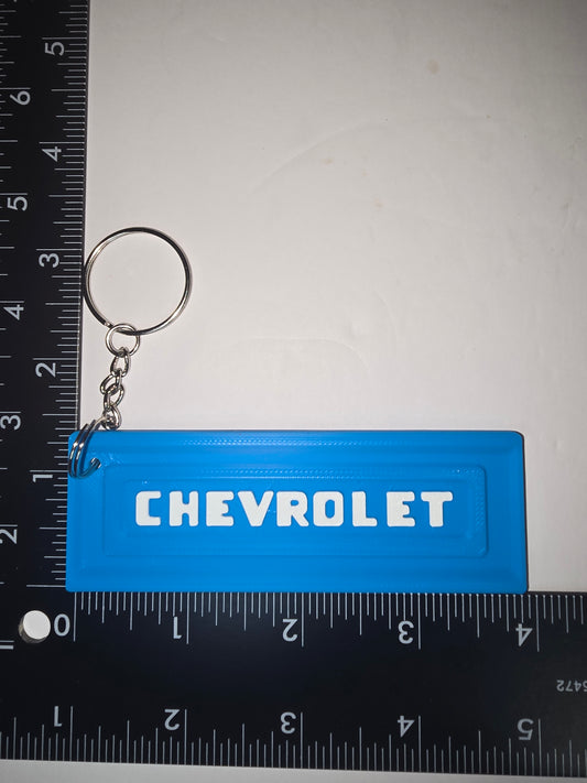 Chevrolet tailgate keychain