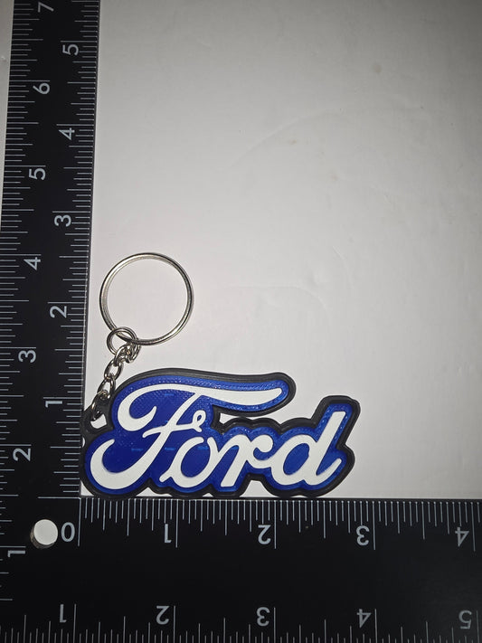 Ford with black keychain