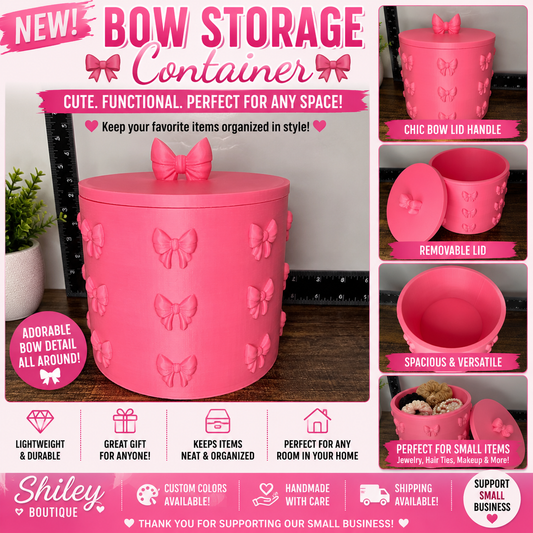 Bow storage container