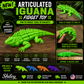 articulated iguana fidget toy